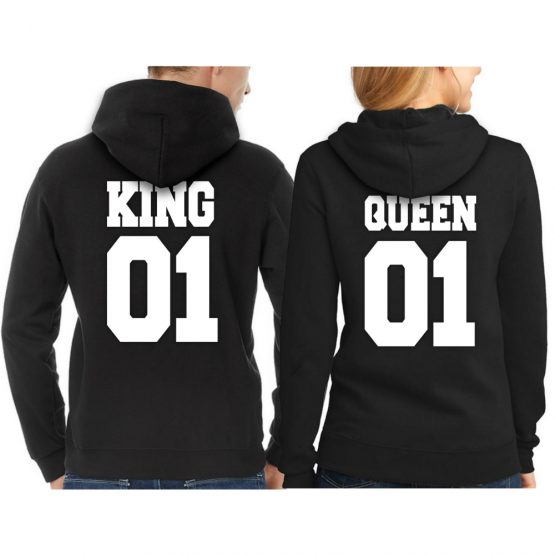 King Queen hoodie sweatshirt