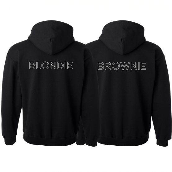 Blondie Brownie Hoodies