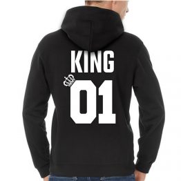 King 01 Queen 01 hoodie