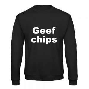 Geef chips trui sweater