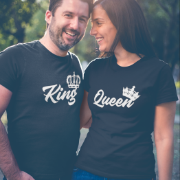 King Queen Shirts Royal