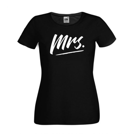 Mr en Mrs shirt dames