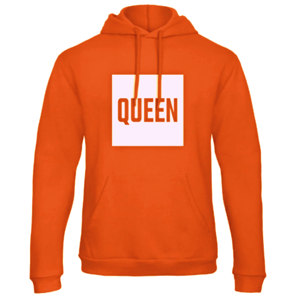 Koningsdag hoodie trui Queen
