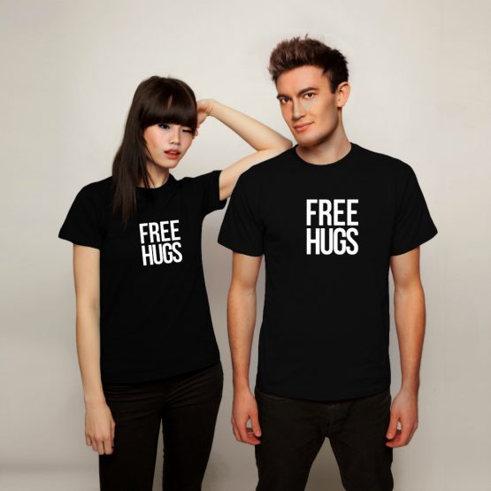 Free Hugs shirt text