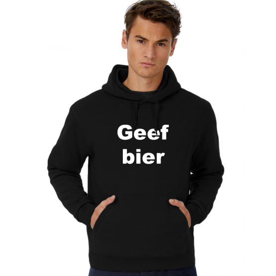 Geef Bier hoodie