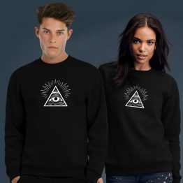 Illuminati sweater trui eye 1