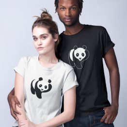 Panda T Shirt Scratch