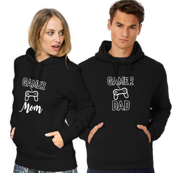 Gaming hoodie Mom Dad
