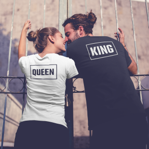 King Queen Shirts Box Back