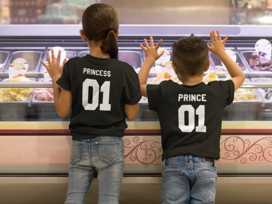 Prince Princess 01 shirts