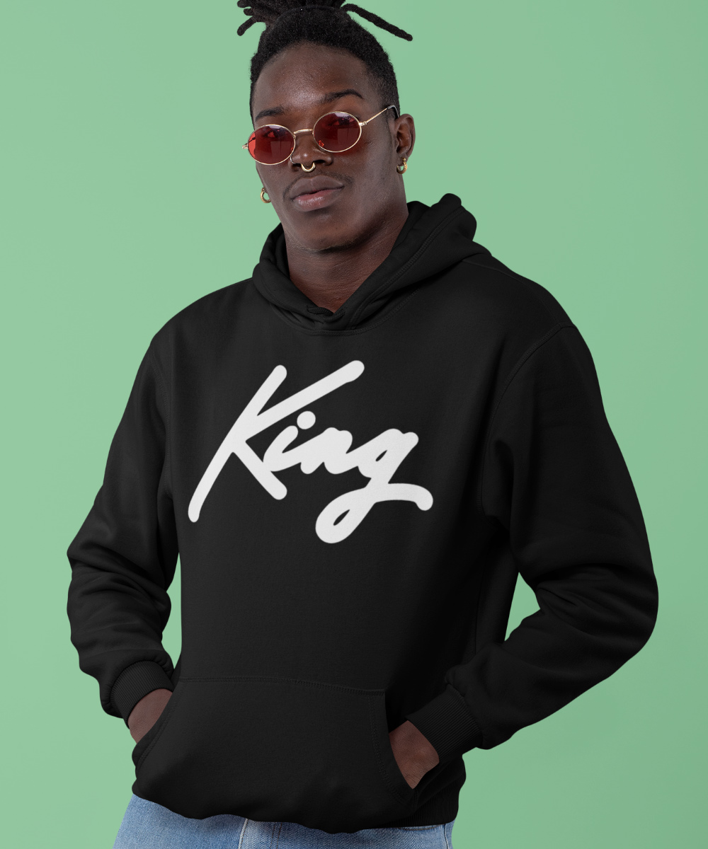 King Hoodie Premium Black | Voordelig thuisbezorgd | €39,95