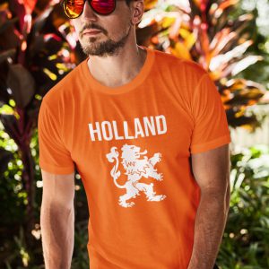 Oranje Koningsdag T-Shirt Holland
