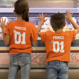 Koningsdag T-shirt Prince 01 Princess 01