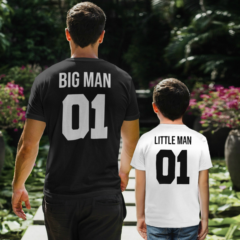 Vader Zoon T-Shirt Big Man Little Man 6