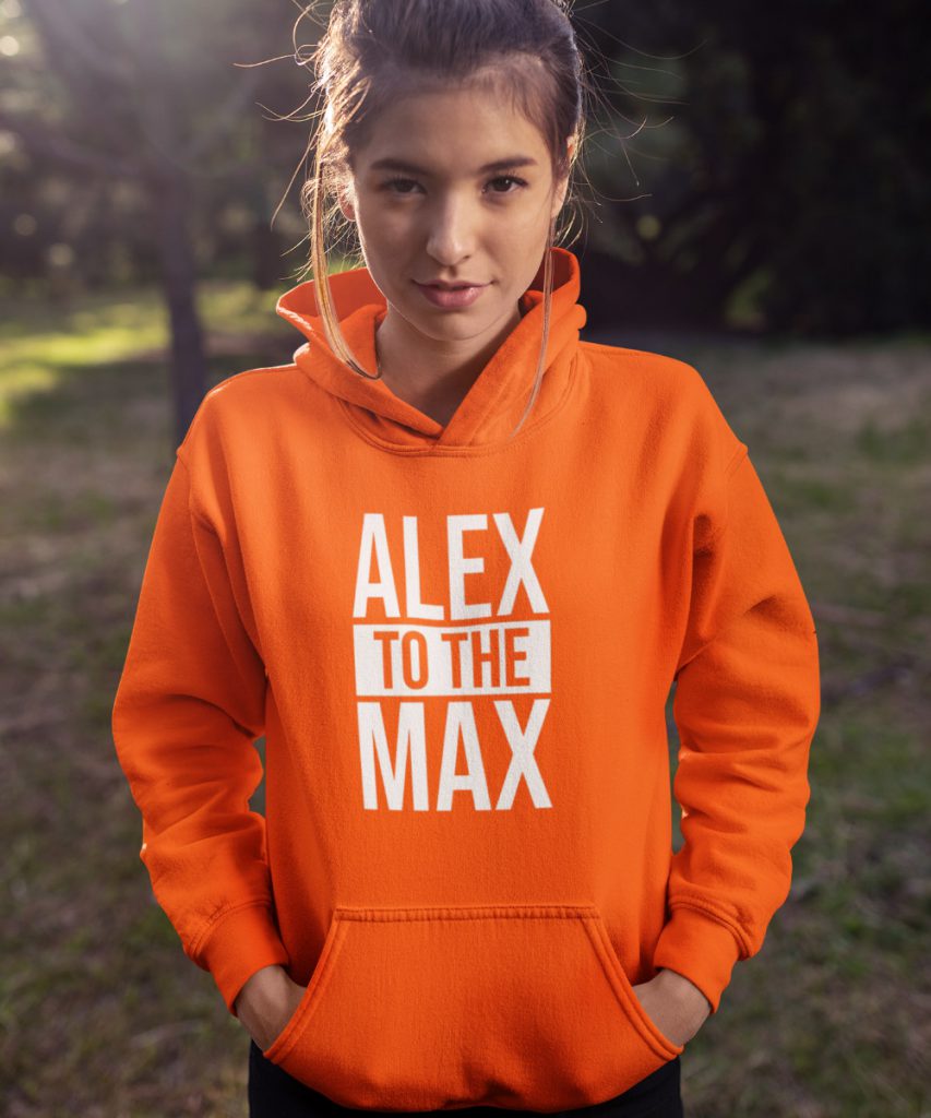 Oranje Koningsdag Hoodie Alex to the Max