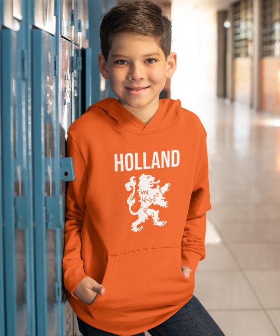 Oranje Koningsdag Hoodie Kind Holland