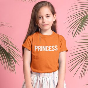 Oranje Koningsdag Shirt Kind Princess