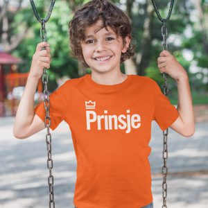 Oranje Koningsdag Shirt Kind Prinsje