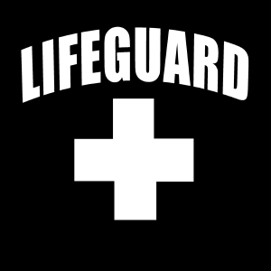 Festival Hoodie Lifeguard Opdruk