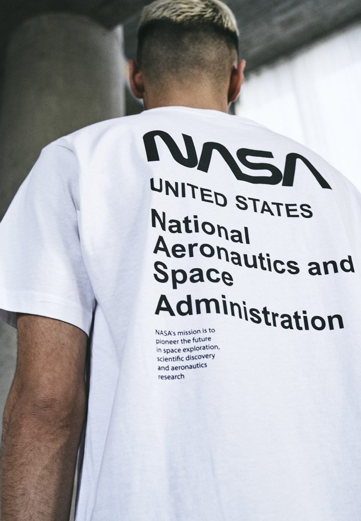 NASA Moon Landing T-Shirt close up