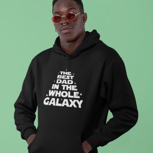 Vaderdag Hoodie Best Dad Galaxy