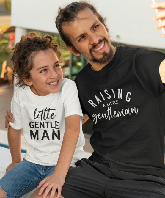 Vader Zoon T-Shirts Raising A Little Gentleman