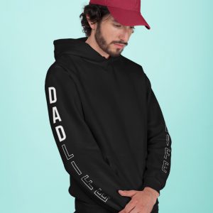 Vaderdag Hoodie Dad Life Sleeve 1