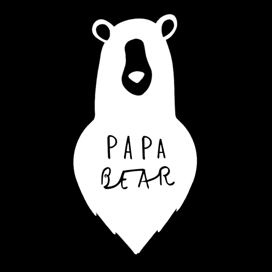 Vaderdag Opdruk Papa Bear 2