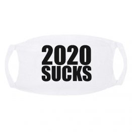 Mondkapje 2020 Sucks wit