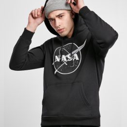 NASA Hoodie Insignia Logo Black & White