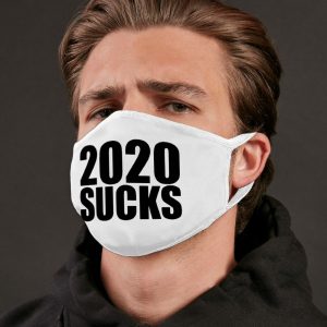 Wit mondkapje 2020 sucks