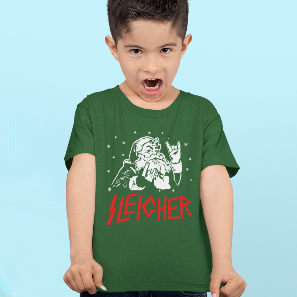 Kerstpop Kleding Unisex kinderkleding Tops & T-shirts 