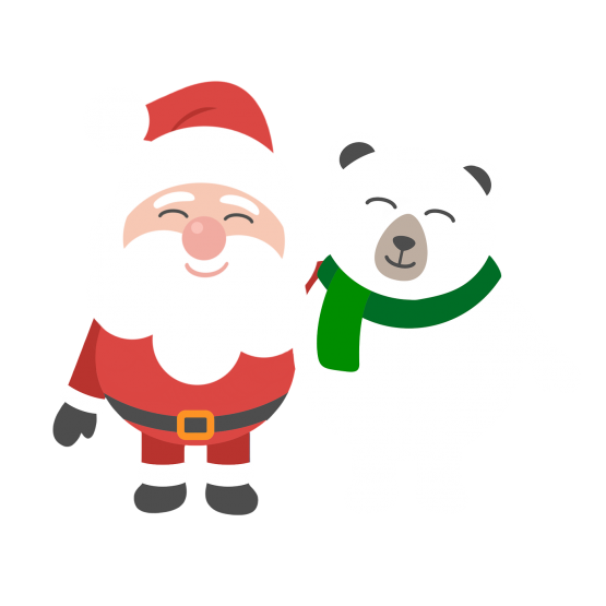 Foute Kerstkleding Santa & Bear 2