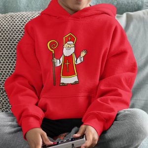 Hoodie Kind Rood Cartoon