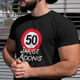 T-Shirt 50 Jarige Adonis