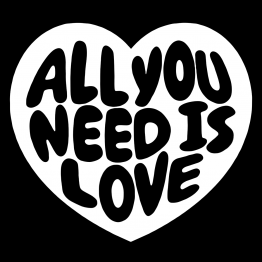 Valentijnsdag Kleding All You Need Is Love 1