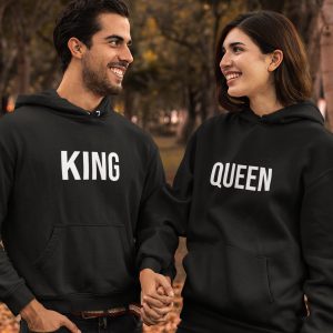 King & Queen Hoodies First