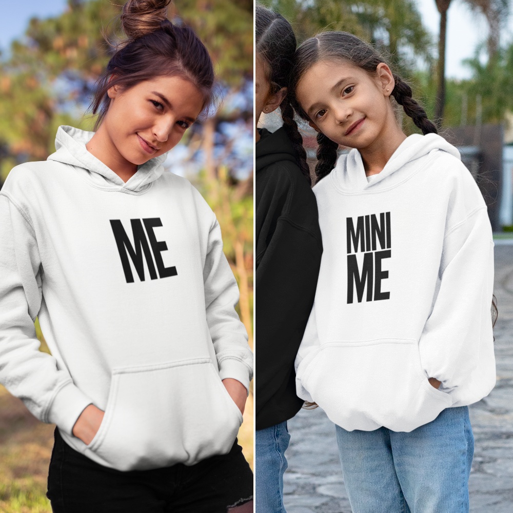 Kapper campagne Nieuwe aankomst Moeder Dochter Hoodies - Me & Mini Me | Twinning Sweaters
