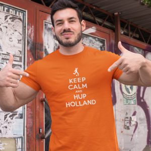 EK T-Shirt Keep Calm & Hup Holland