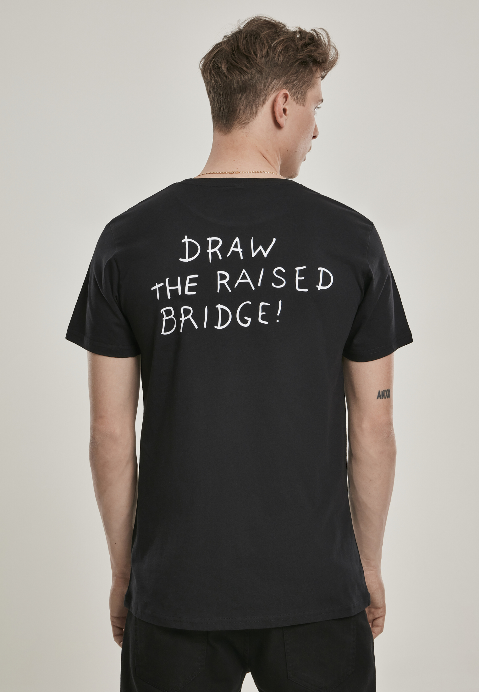 Banksy T-Shirt Graffiti Draw The Raised Bridge - Afbeelding 4
