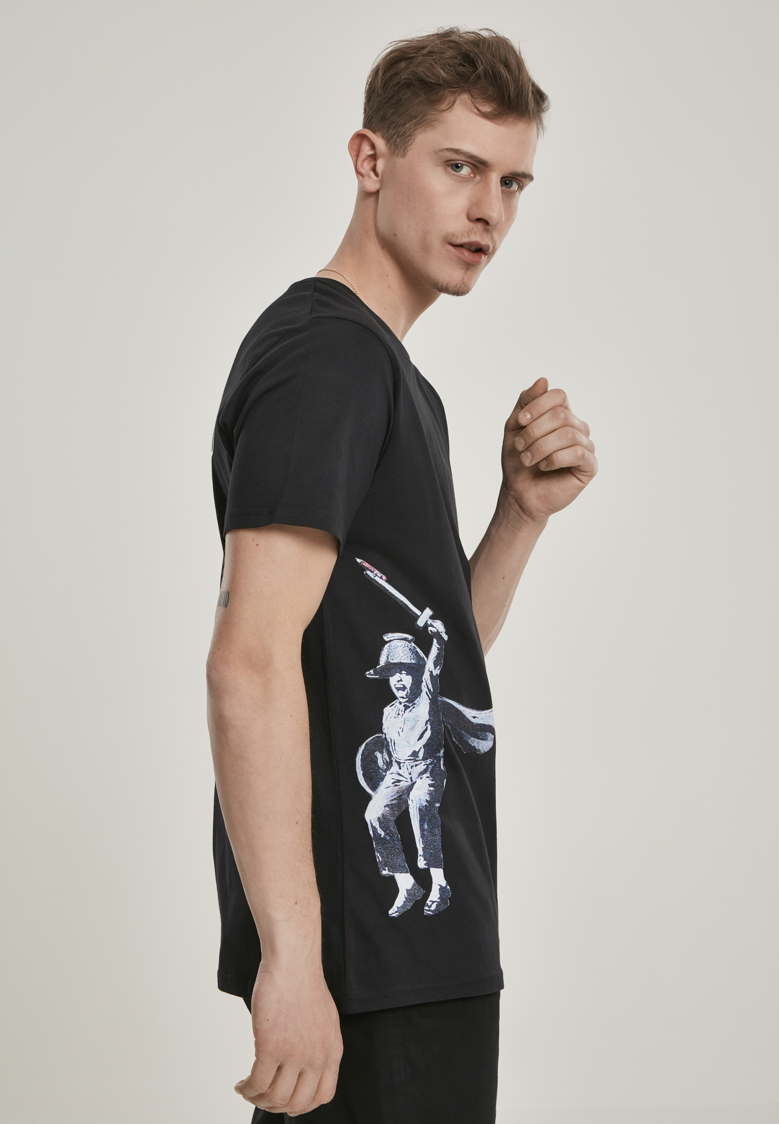 Banksy T-Shirt Graffiti Draw The Raised Bridge - Afbeelding 5