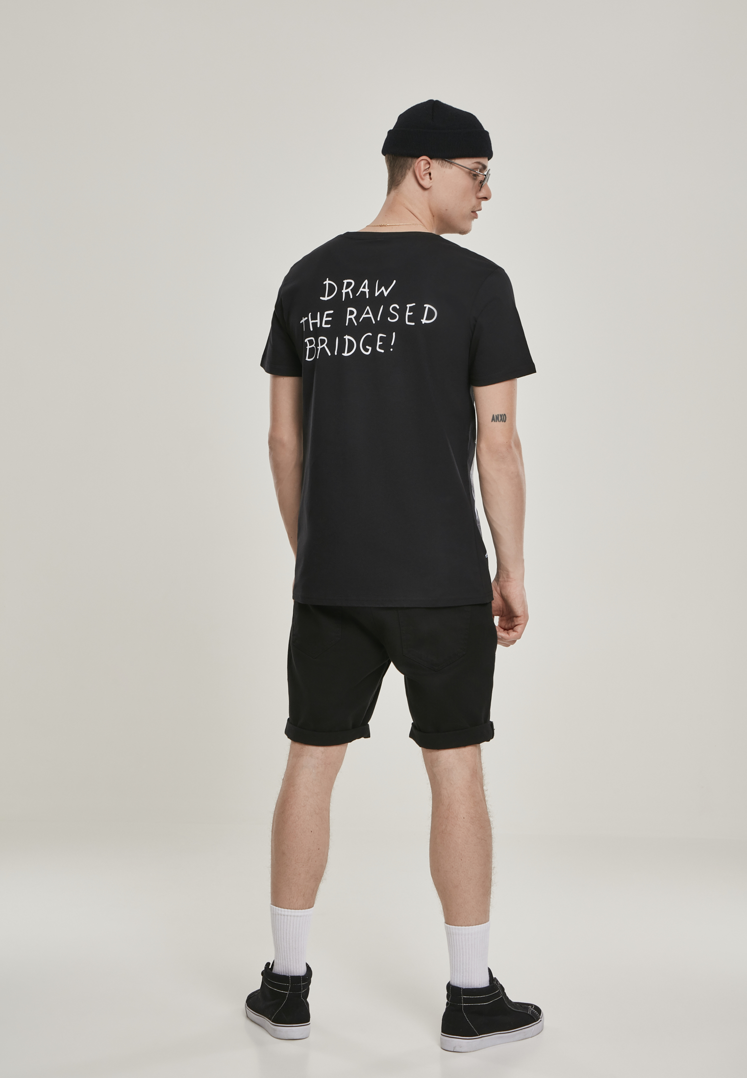 Banksy T-Shirt Graffiti Draw The Raised Bridge - Afbeelding 6