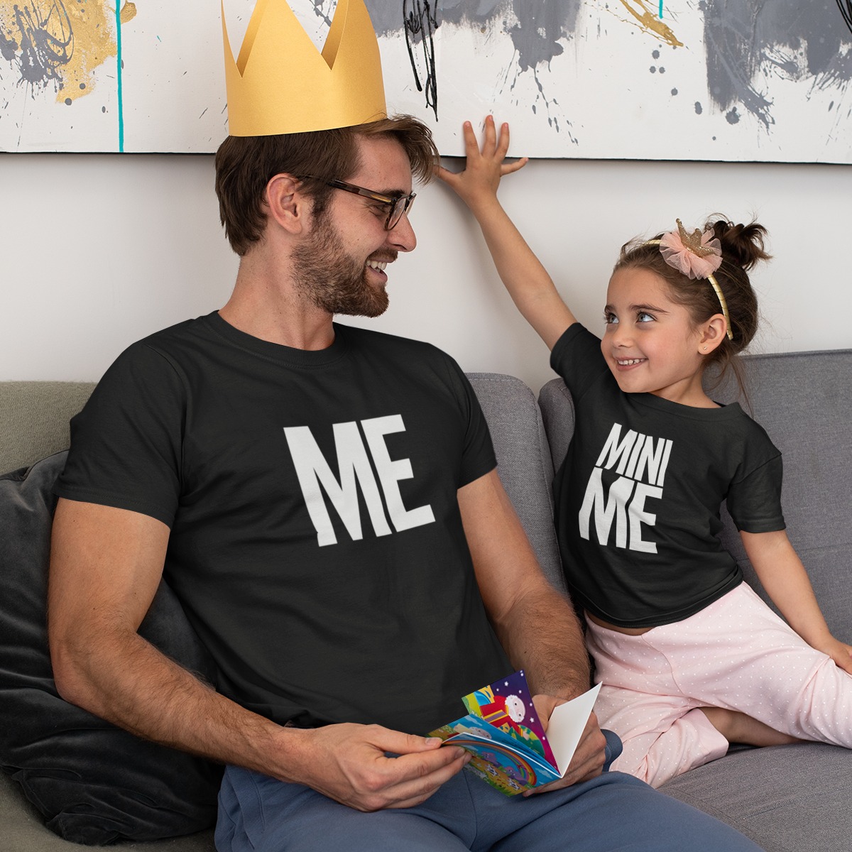 chaos Vergissing ethisch Vader Dochter T-shirts - Me & Mini Me | Groot aanbod