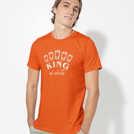 Oranje Koningsdag WK EK T-shirt King of shots