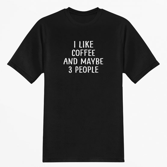 Festival T-Shirt I Like Coffee Productfoto