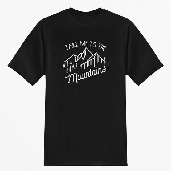 Festival T-Shirt Take Me To The Mountains Productfoto