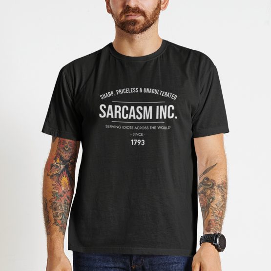 Grappig T-Shirt Sarcasm Inc