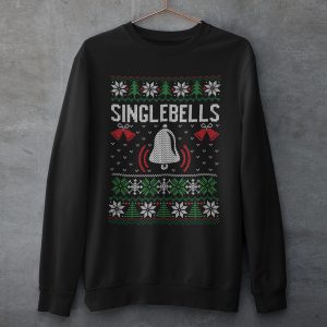 Foute Kersttrui Zwart Singlebells Product