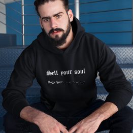 Rock Festival Hoodie Sell Your Soul Sign Here
