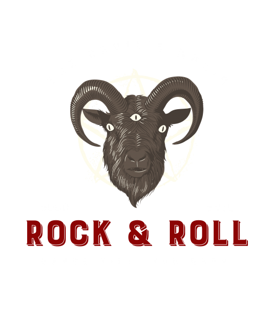 The Devil's Music Rock & Roll Design